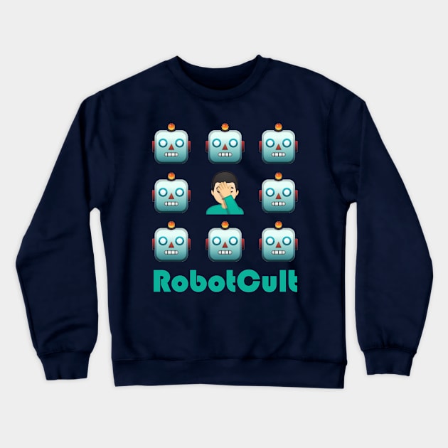 RobotCult Crewneck Sweatshirt by James Sabata